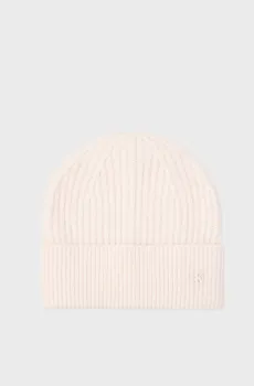 Мужская розовая шерстяная шапка CK METAL WOOL BEANIE Розовый ONESIZE Calvin Klein LV04D8032G