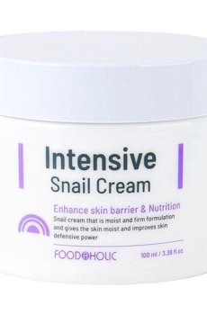 Антивозрастной функциональный крем для лица Food A Holic Intensive Snail Cream с муцином улитка, 100 мл