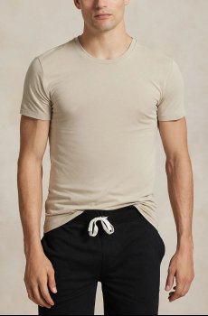 Хлопковая футболка Polo Ralph Lauren 3 шт