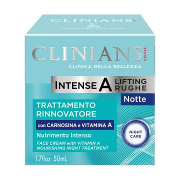 Крем для лица Clinians HCT Intense A ночной, питательный, 50 мл Крем для лица Clinians HCT Intense A ночной, питательный, 50 мл