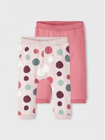 NAME IT Набір 2 пар штанів 13208073 Рожевий Regular Fit NAME IT Набір 2 пар штанів 13208073 Рожевий Regular Fit