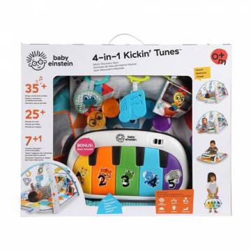 Развивающий коврик 4в1 Baby Einstein Kickin Tunes, 86.36*68.58*45.72 см, с рождения (11749)