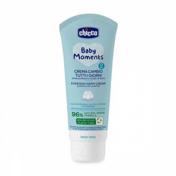 Защитный крем под подгузник Chicco Baby Moments от рождения, 100 мл Защитный крем под подгузник Chicco Baby Moments от рождения, 100 мл