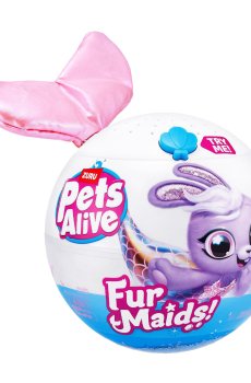 Интерактивный игровой набор Pets & Robo Alive серии Furmaids Котенок Пурл, от 3 лет (9555A)