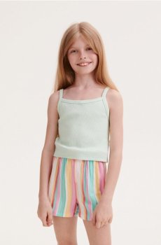 Reserved - Топ на бретельках - світло-зелений - 4093S-70X