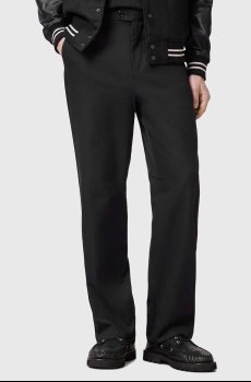 Брюки с примесью шерсти AllSaints LOCKE