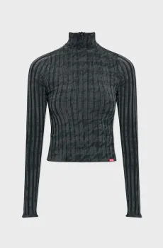 Женская темно-серая кофта T-CLAWA-PDP Серый S Diesel A21603 0QKBU