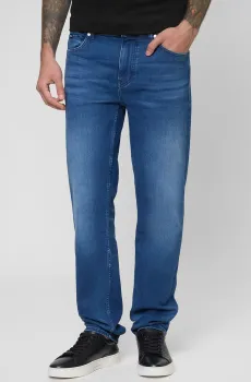 Мужские голубые джинсы Голубой 38 BOSS 50520856;420