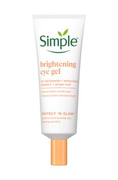 Осветляющий гель для кожи вокруг глаз Simple Protect n Glow Brightening Eye Gel, 25 мл
