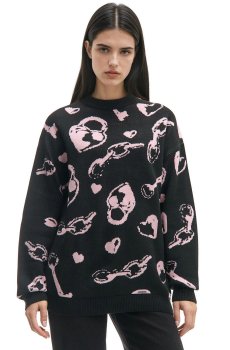 Cropp - Светр оверсайз - чорний