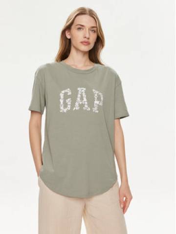 Gap Футболка 875093-00 Зелений Relaxed Fit Gap Футболка 875093-00 Зелений Relaxed Fit