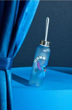 Пляшка для напоїв з ручкою Stitch - різнобарвний