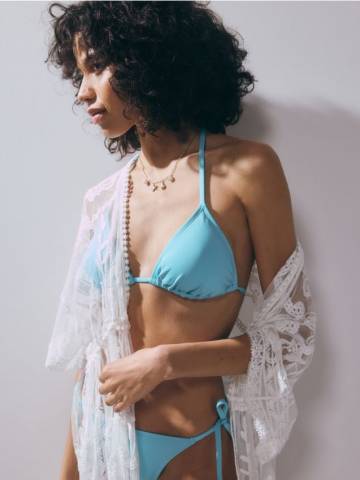 Reserved - LADIES` BEACHWEAR BRA - бірюзовий - 755CM-66X Reserved - LADIES` BEACHWEAR BRA - бірюзовий - 755CM-66X