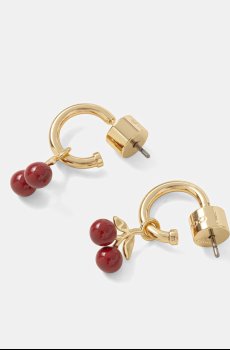 Coach Серьги женские металлические