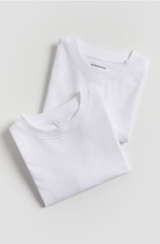 Reserved - Бавовняні футболки, 2 шт. - білий - 019FH-00X