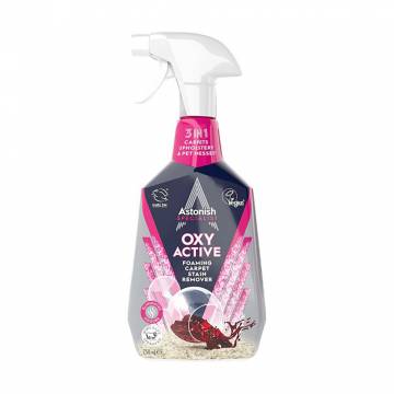 Пятновыводитель для ковров и текстильных поверхностей Astonish с активным кислородом, 750 мл