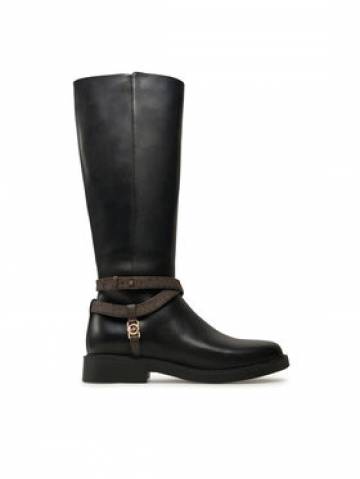 MICHAEL Michael Kors Чоботи Abigail Leather Riding Boot 40F4ABMB7L Чорний MICHAEL Michael Kors Чоботи Abigail Leather Riding Boot 40F4ABMB7L Чорний
