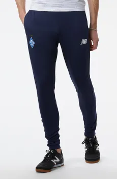 Мужские синие спортивные брюки  ФК «Динамо» Киев Slim Синий M New Balance MP231102NV
