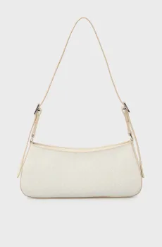 Женская белая сумка с узором SMALL Белый ONESIZE Calvin Klein LV04F3324G