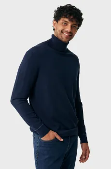 Мужской темно-синий гольф JACK Синий M Mexx MF006600843M