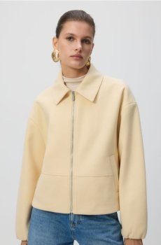 Reserved - Куртка з коміром - світло-жовтий - 481IA-10X