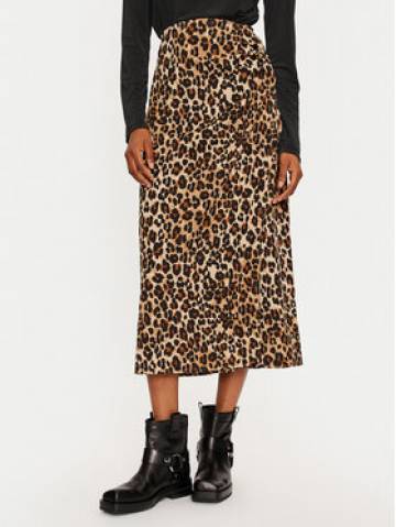 Vero Moda Спідниця-міді Verena 10323868 Коричневий Regular Fit Vero Moda Спідниця-міді Verena 10323868 Коричневий Regular Fit