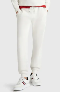Мужские белые спортивные брюки SMALL IMD Белый XL Tommy Hilfiger MW0MW32059