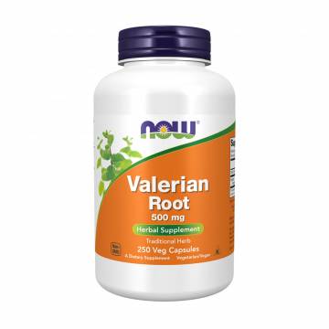 Корень валерианы NOW Foods Valerian Root 500 мг, 250 капсул Корень валерианы NOW Foods Valerian Root 500 мг, 250 капсул