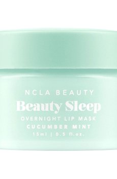 Ночная маска для губ NCLA BEAUTY Beauty Sleep Overnight Lip Mask Огурец и мята, 15 мл
