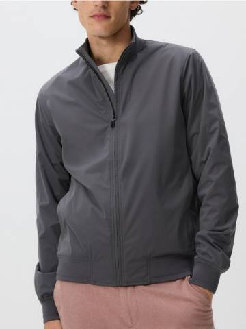 Reserved - Куртка бомбер - темно-сірий - 9787N-90X