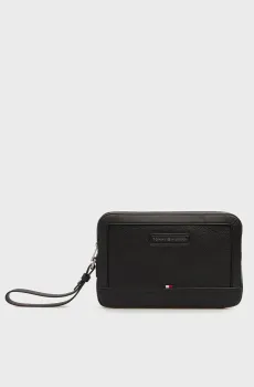 Мужская черная борсетта CENTRAL POUCH Черный ONESIZE Tommy Hilfiger AM0AM13953