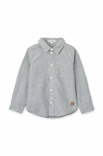 Детская хлопковая рубашка Liewood Costa Stripe Shirt LW19551 Детская хлопковая рубашка Liewood Costa Stripe Shirt LW19551