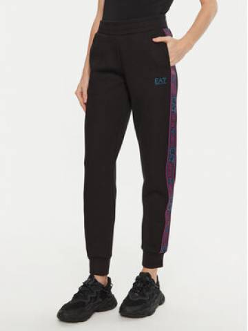 EA7 Emporio Armani Спортивні штани 6DTP81 TJUXZ 1200 Чорний Regular Fit EA7 Emporio Armani Спортивні штани 6DTP81 TJUXZ 1200 Чорний Regular Fit
