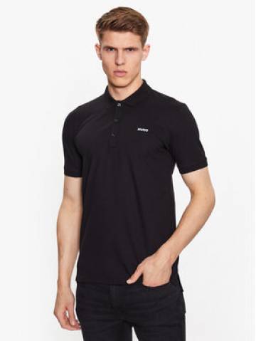 Hugo Поло 50470547 Чорний Slim Fit Hugo Поло 50470547 Чорний Slim Fit