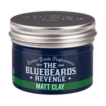 Глина для укладки волос The Bluebeards Revenge Matt Clay средней фиксации, 100 мл Глина для укладки волос The Bluebeards Revenge Matt Clay средней фиксации, 100 мл