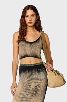 Женский бежевый топ M-DEIDRA Бежевый M Diesel A12415 0BNAD