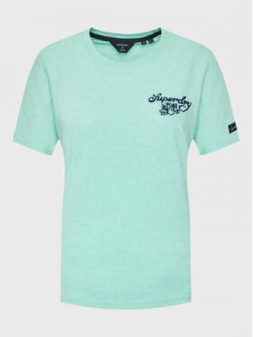 Superdry Футболка Vintage Pride In Craft W1010784A Зелений Regular Fit Superdry Футболка Vintage Pride In Craft W1010784A Зелений Regular Fit