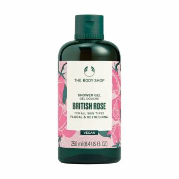 Гель для душа The Body Shop British Rose Shower Gel Британская роза, 250 мл