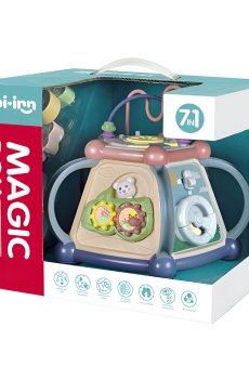 Уценка! Детский игровой бизикуб 7 в 1 BIBIINN Умняшка, от 3 лет (648A-59)