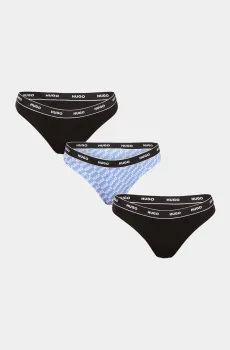 Женский набор цветных танго Разноцветный M HUGO 10098