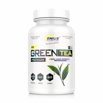 Зеленый чай Genius Nutrition Green Tea 500 мг, 60 капсул