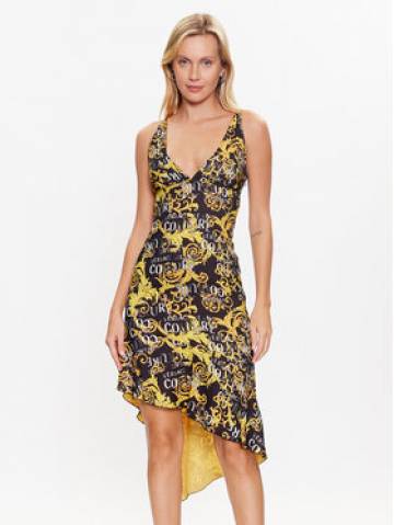 Versace Jeans Couture Повсякденна сукня 74HAO912 Чорний Regular Fit Versace Jeans Couture Повсякденна сукня 74HAO912 Чорний Regular Fit
