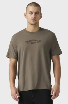 Мужская коричневая футболка Коричневый XL Levi’s® 16143;2378