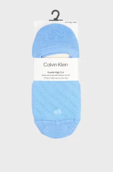 Женские следы (2 пары) FOOTIE HC STRUCTUR Разноцветный ONESIZE Calvin Klein 701238125