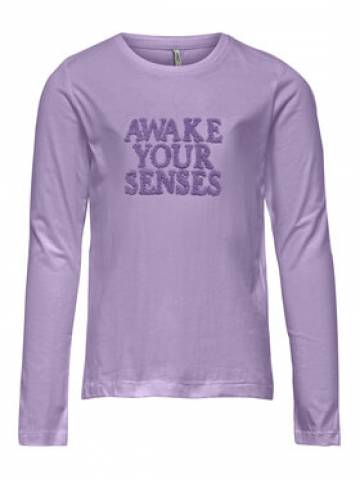 Kids ONLY Блузка Tenna 15271413 Фіолетовий Regular Fit Kids ONLY Блузка Tenna 15271413 Фіолетовий Regular Fit