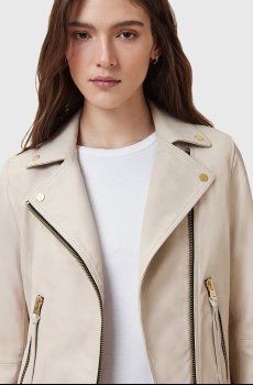 Кожаная куртка AllSaints DALBY