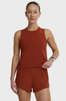 Женская бордовая майка STOPWATCH CROP Бордовый L Saucony SAW800527HNH