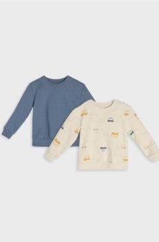 Світшот crewneck 2 pack - нюдовий