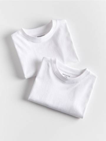 Reserved - BOYS` T-SHIRT - білий - 142CJ-00X Reserved - BOYS` T-SHIRT - білий - 142CJ-00X