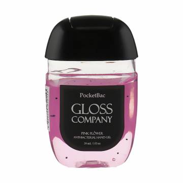 Антисептик для рук Gloss Antibacterisl Hand Gel, Pink Flower, 29 мл Антисептик для рук Gloss Antibacterisl Hand Gel, Pink Flower, 29 мл